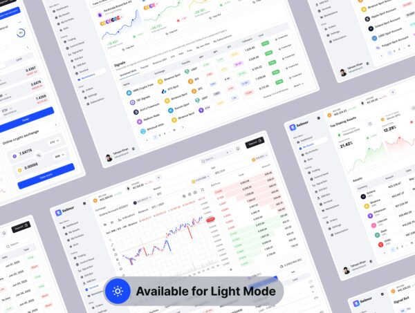 Cryptrad – Trading mobile UI Kit - Image 3